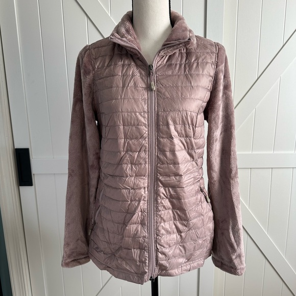 EUC 32 Degrees Heat Women's Soft Zip Up Pink Jacket Size Small - Picture 1 of 7